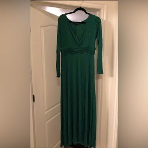 Women’s long sleeve formal maxi dress